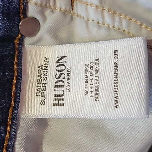 Hudson Barbara Highwaist Super Skinny Ankle Jean US 26 - Picture 11 of 15
